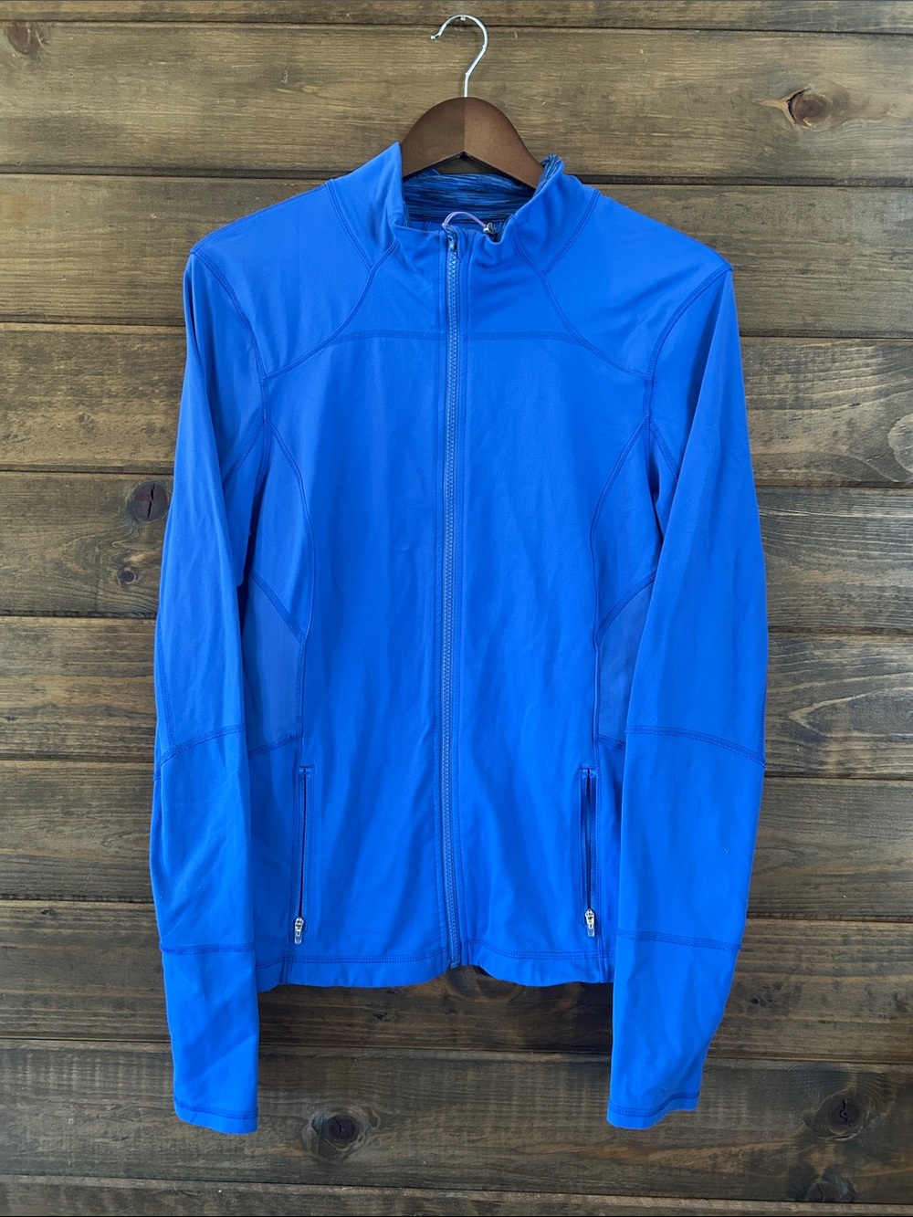 Kirkland Signature Bright Blue Full-Zip Performance Jacket